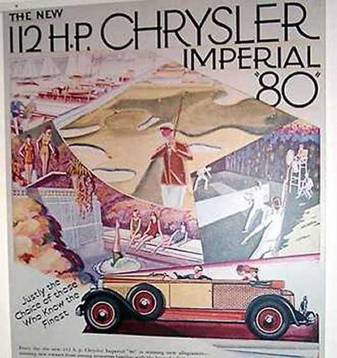 1931 Chrysler Auto Advertising